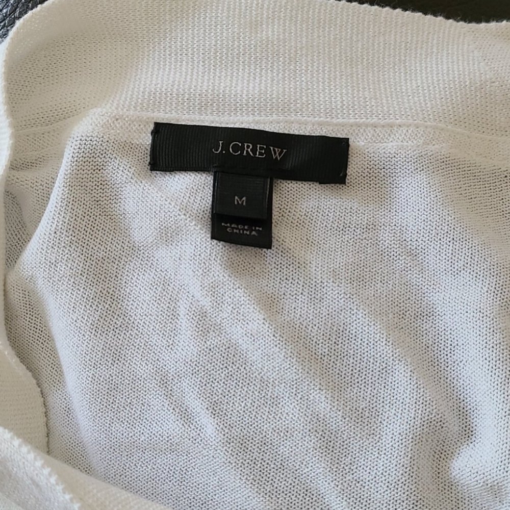 J.Crew white sweater - Picture 2 of 2